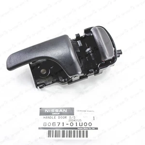 Manija de puerta interior delantera izquierda nueva genuina OEM Nissan Skyline R32 GTR GTST GTS4 - Imagen 1 de 9