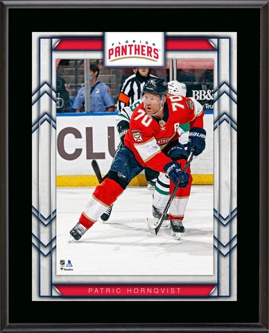Patric Hornqvist Florida Panthers 10.5" x 13" Player Plaque Cover