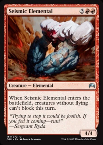 Magic Origins - Seismic Elemental - Foil - Image 1 of 1