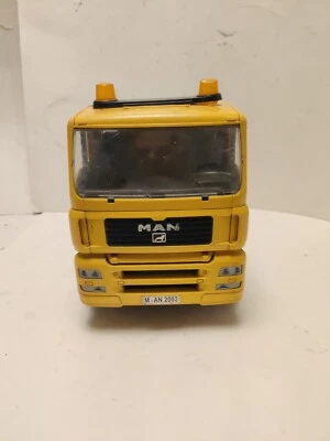 Bruder Low Loader Semi Truck Yelllow TGA 41.440 - Image 1 of 4