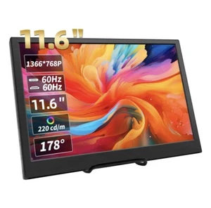 Portable Monitor 11.6 Inch PS4 Xbox Nintendo Switch PC TV Mobile Screen πβ
- Picture 1 of 15