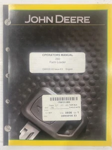 John Deere 260 Farm Lader OM-W35105 Bedienungsanleitung Original-Zubehör-Hersteller - Bild 1 von 1