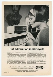 Popular Electronics Magazine Ad for RAYTHEON TWR-9 C-B Receiver (10/67) - Imagen 1 de 1