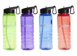 700 Flip Strohhalm BPA frei Tritan Getränk Sport Trink Trinkflasche Radfahren Wandern - Bild 1 von 10