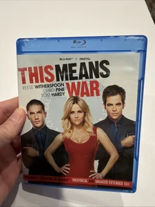 This Means War (2012 Blu-ray) Reese Witherspoon Chris Pine Tom Hardy Comedy - Bild 1 von 3
