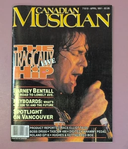 Revista Canadian Musician abril 1991 - The Tragically Hip cubierta en vivo - Imagen 1 de 5