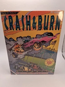 Epic Pinball Crash and Burn PC 1993 Sealed Vintage Video Game B&N Software - Bild 1 von 7