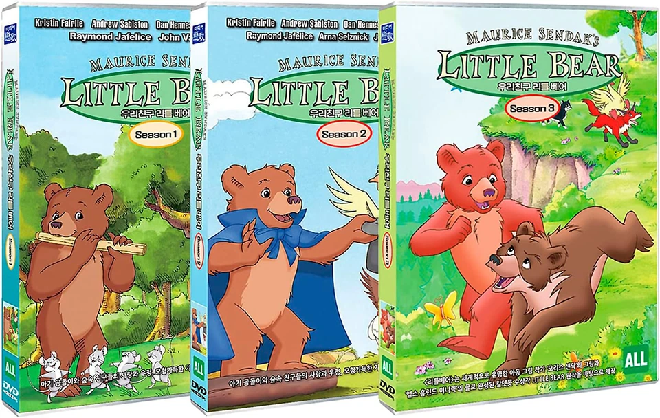 Little Bear Season 1, 2, 3 Set (1995-2003) 3 Dsic  DVD – Brand New - Image 1 of 1