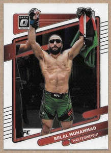 Belal Muhammad 2022 Donruss Optic UFC #59 Welterweight Card - Bild 1 von 2