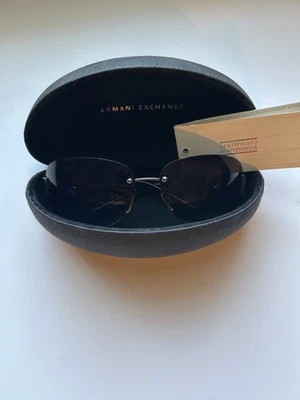 Gafas de sol unisex Armani Exchange AX 108/S sin montura 68-15-115 marrón con caja  Foto 1 de 4