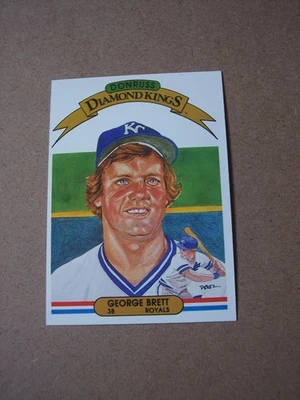Tarjeta de béisbol 1982 Donruss Diamond Kings George Brett #15 casi nueva oc (1) Foto 1 de 2