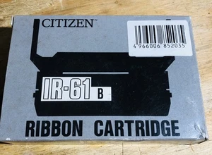 Cartucho de cinta de repuesto Citizen (IR61b) negro - Imagen 1 de 4