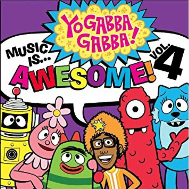 Yo Gabba Gabba! Music Is... Awesome! Volume 4 CD FILT0047 NEW - Bild 1 von 1