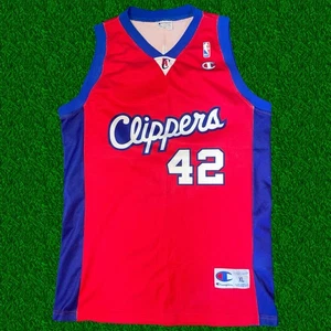 Vintage Champion Los Angeles Clippers #42 Brand NBA Basketball Trikot LA Größe XL - Bild 1 von 8