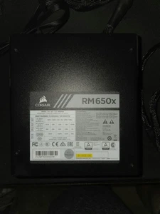 Corsair RM650x 80 Plus Gold Zasilacz w pełni modułowy - Zdjęcie 1 z 3