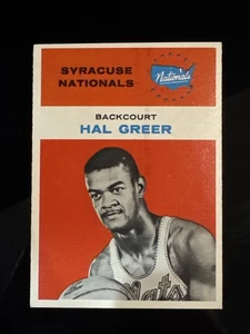 Tarjeta de novato Fleer 1961 - #16 Hal Greer (RC) - Imagen 1 de 3
