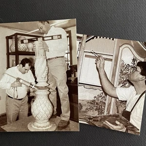 2 Vintage Mackenzie Childs Pottery Studio Aurora New York 1990s Postcards - Picture 1 of 4