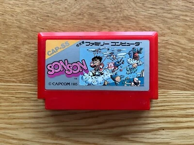 SonSon Japan Famicom Nintendo NES FC Classic Capcom Game! Cart Only! Son Son - Image 1 of 4