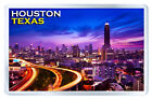 Houston Texas Usa Mod3 Fridge Magnet Souvenir Iman Nevera