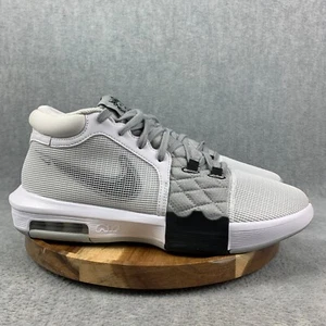 Nike LeBron Witness 8 EP Zapatos Para Hombres Talla 11 Blanco Gris Humo Tenis Claros VIII - Imagen 1 de 10
