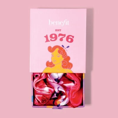 Benefit Cosmetics Scrunchie Set - 3 Packs - Image 1 of 4
