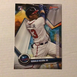 Ronald Acuna Jr 36/49 made RC 5x7 Bowman's Best Neophyte Sensations 2018 Topps - Bild 1 von 2
