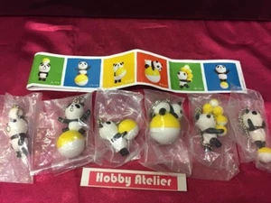 Gashapon Cápsulas Juguete Panda Serie Set de 6 No Bandai - Imagen 1 de 2