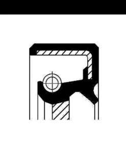 Shaft Seal, camshaft for CITROËN FIAT FORD CORTECO 20026123B - Picture 1 of 1