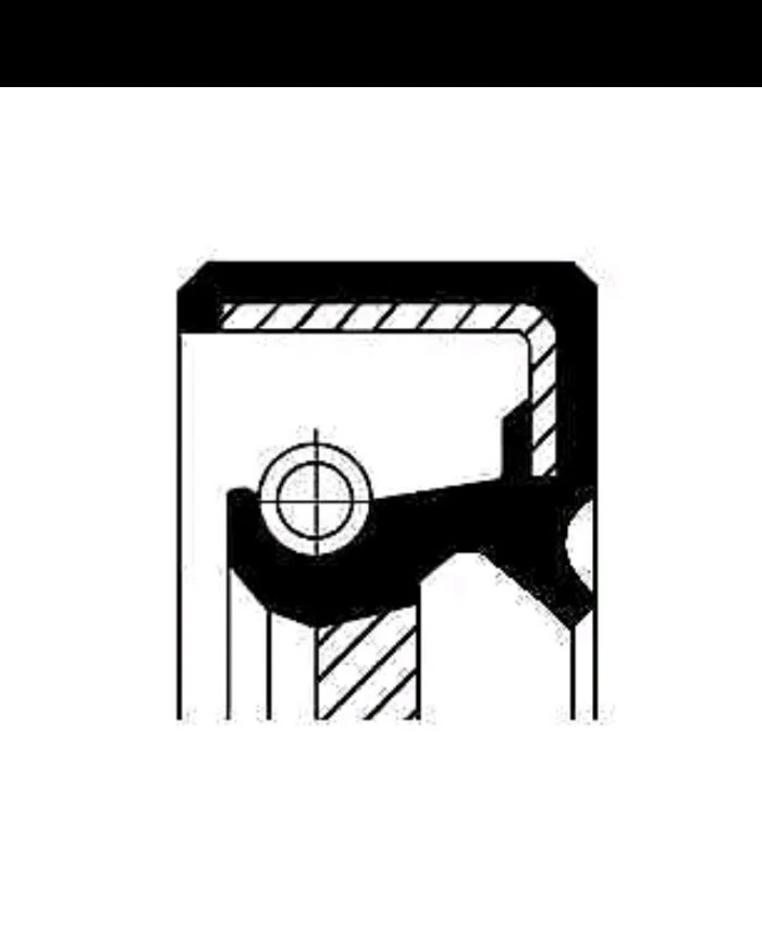 Sello de eje, árbol de levas para CITROËN FIAT FORD CORTECO 20026123B Foto 1 de 1