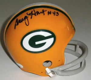 PACKERS Doug Hart Mini Casco Firmado con #43 JSA AUTENTICIDAD AUTO Autografiado Green Bay - Imagen 1 de 2