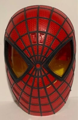 2010-Hasbro-MARVEL-Ultimate-SPIDERMAN-Hero-Face-MASK-Padded-Eye-C2869A - Image 1 of 2
