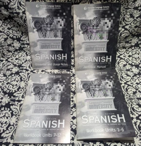 Spanish Self Study Edition Syracuse Language Systems 60 Lessons (Discs/Manuals) - Picture 1 of 9