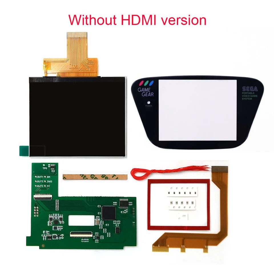 SEGA GG 3.5" 640x480 Retro Pixel HD IPS LCD Screen HDMI kit For SEGA Game Gear - Image 1 of 1