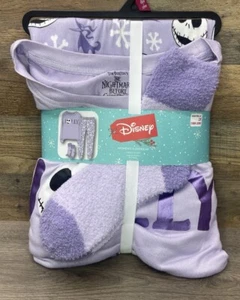 Disney Nightmare Before Christmas Pajama Set Womens Size 2Xlarge (18-20)  wSocks - Picture 1 of 7