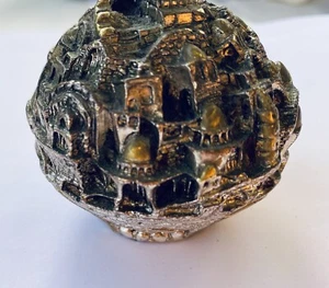 Vintage Lebitski Silver 925 small city Jerusalem Ball - Picture 1 of 7