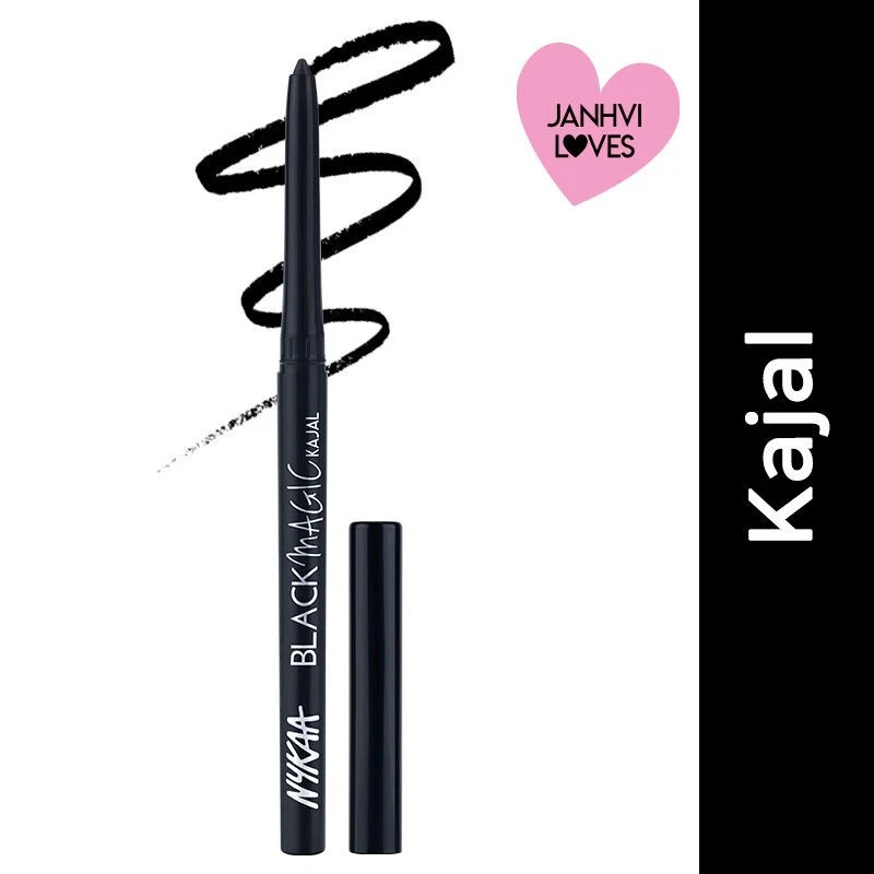 Nykaa Black Magic Kajal - Black (0.3gm) - Image 1 of 4