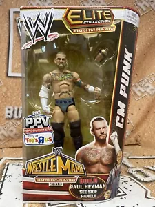 WWE Mattel 2013 Elite Collection CM Punk PPV Toys R Us Modellino Esclusivo Nuovo - Foto 1 di 11