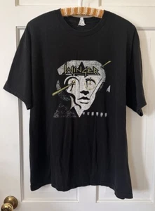 Vtg Winger Too Tuff To Tame Tour Band Tee T-Shirt Black XL - Picture 1 of 5