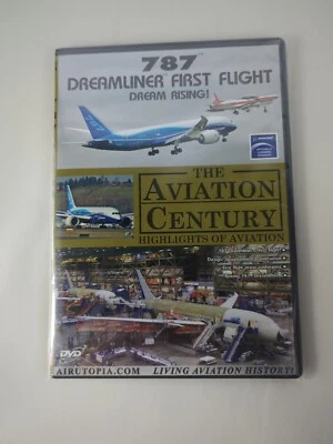 787 Dreamliner First Flight: Dream Rising The Aviation Century (DVD) NEW SEALED - Imagem 1 de 2