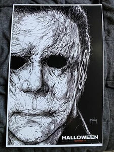 Comic Con Filmplakat 2018 John Carpenter's "Halloween" von Todd McFarlane 11x17 - Bild 1 von 7