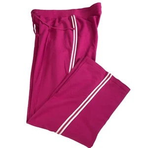 Felpa donna N.Y.L New York Laundry taglia XL rosa bianca 100% cotone allenamento - Foto 1 di 15