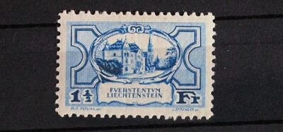 LIECHTENSTEIN 1925, XF MH** SET, Government Building, Stamps - Image 1 of 2