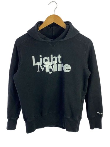 sacai felpa con cappuccio nera 0