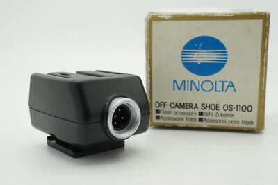 [NOS] Original Minolta OS-1100 OFF-CAMERA SHOE from Japan #B136 - Image 1 of 4