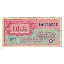 [#242675] Banknote, United States, 10 Cents, 1947, KM:M9a, EF
