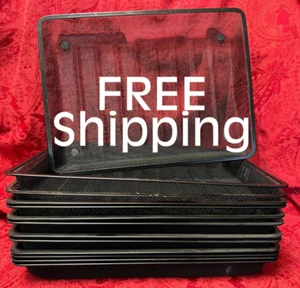 Black Coated Wire Shelf Racks ~ Slide-In  14-1/2" x 11" x 1-3/4" (Pet Door) - Picture 1 of 6