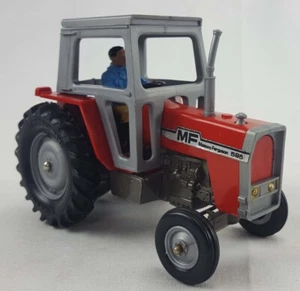 Vintage Massey Ferguson 595 Farm Toy Tractor Diecast Very Good Condition - Picture 1 of 10