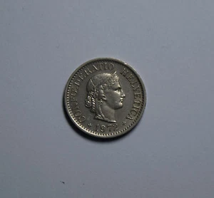 10 Rappen Schweiz Switzerland Helvetia Münze 1972 TOP! - Picture 1 of 2
