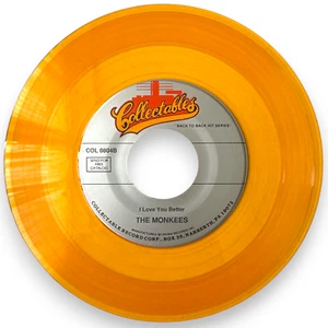 The Monkees - Oh My My / I Love You Better - 7" Single-Rare Yellow Clear Virgin - Imagen 1 de 3