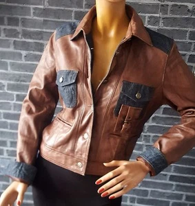 Wunderschöne Echt Leder Jacke aus Italien, Größe M - Bild 1 von 3